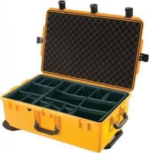 Pelican 2950 Storm Case with Padded Dividers - Yellow