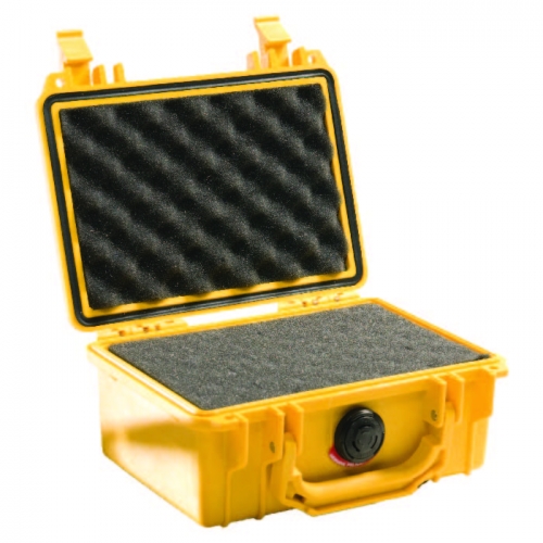 Pelican 1120 Case with Foam - Yellow