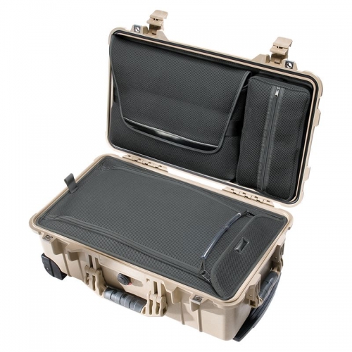 Pelican  1510 Laptop Overnight Case with Foam - Desert Tan